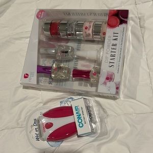 Powder dip new all in one. Conair wet/dry foil shaver in original packages